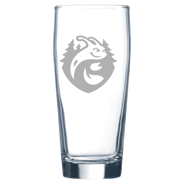 University of California, Santa Cruz Polar Camel 16 oz. Willi Becher Beer Glass