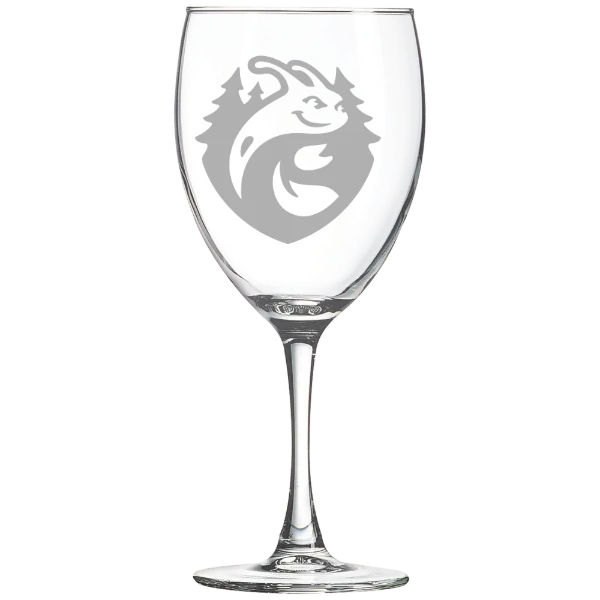 University of California, Santa Cruz Polar Camel 10 1/2 oz. Wine Glass