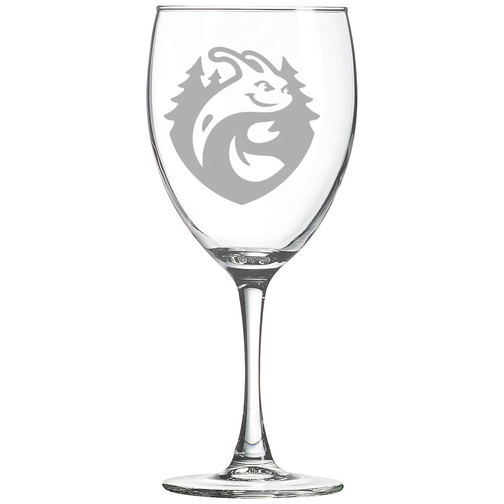 University of California, Santa Cruz Polar Camel 10 1/2 oz. Wine Glass