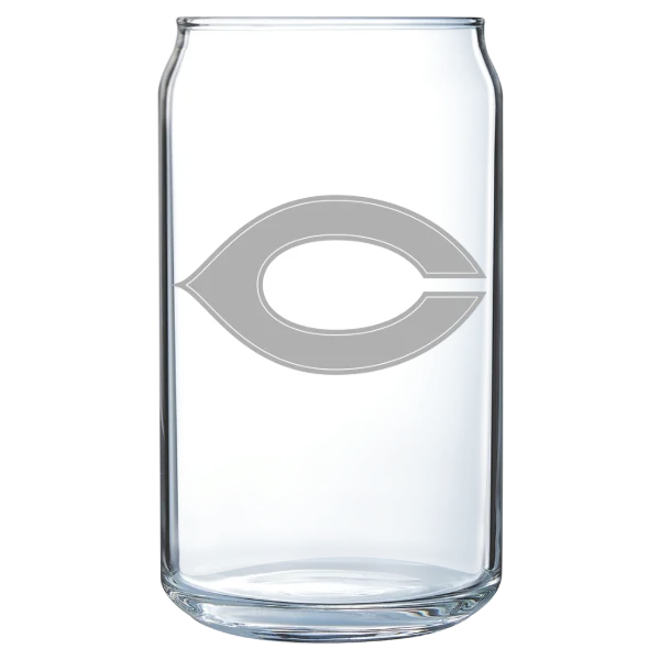 University of Chicago Polar Camel 16 oz. Can Glass