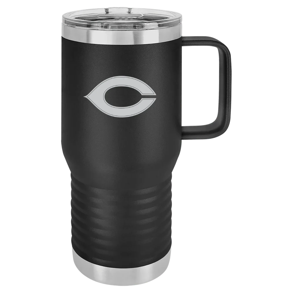 University of Chicago Polar Camel 20 oz. Travel Mug with Slider Lid