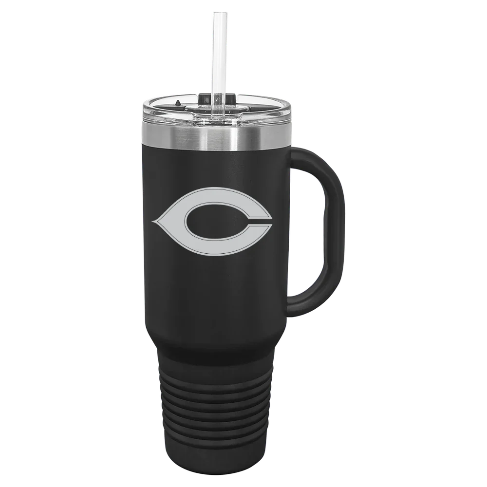 University of Chicago Polar Camel 40 oz. Travel Mug with Snap Lid & Straw
