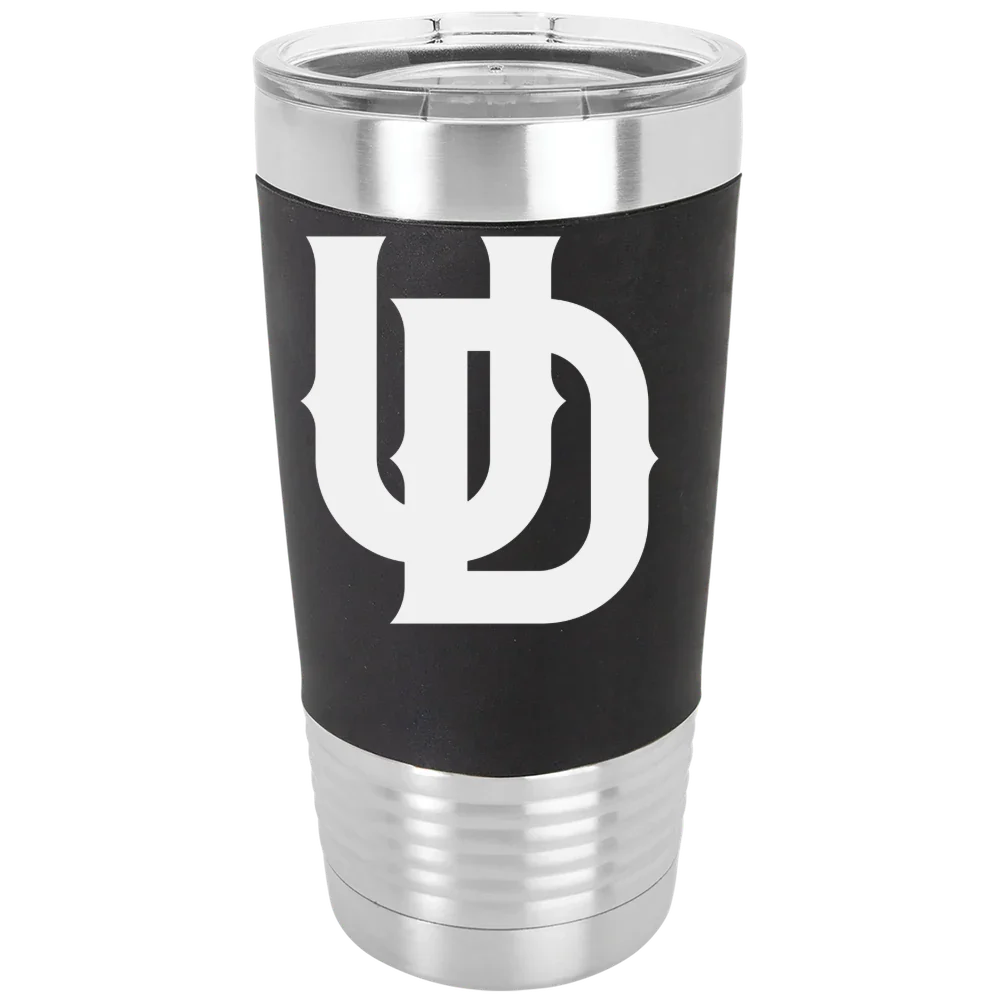 University of Dallas Polar Camel 20 oz. Silicone Grip Tumbler with Standard Lid