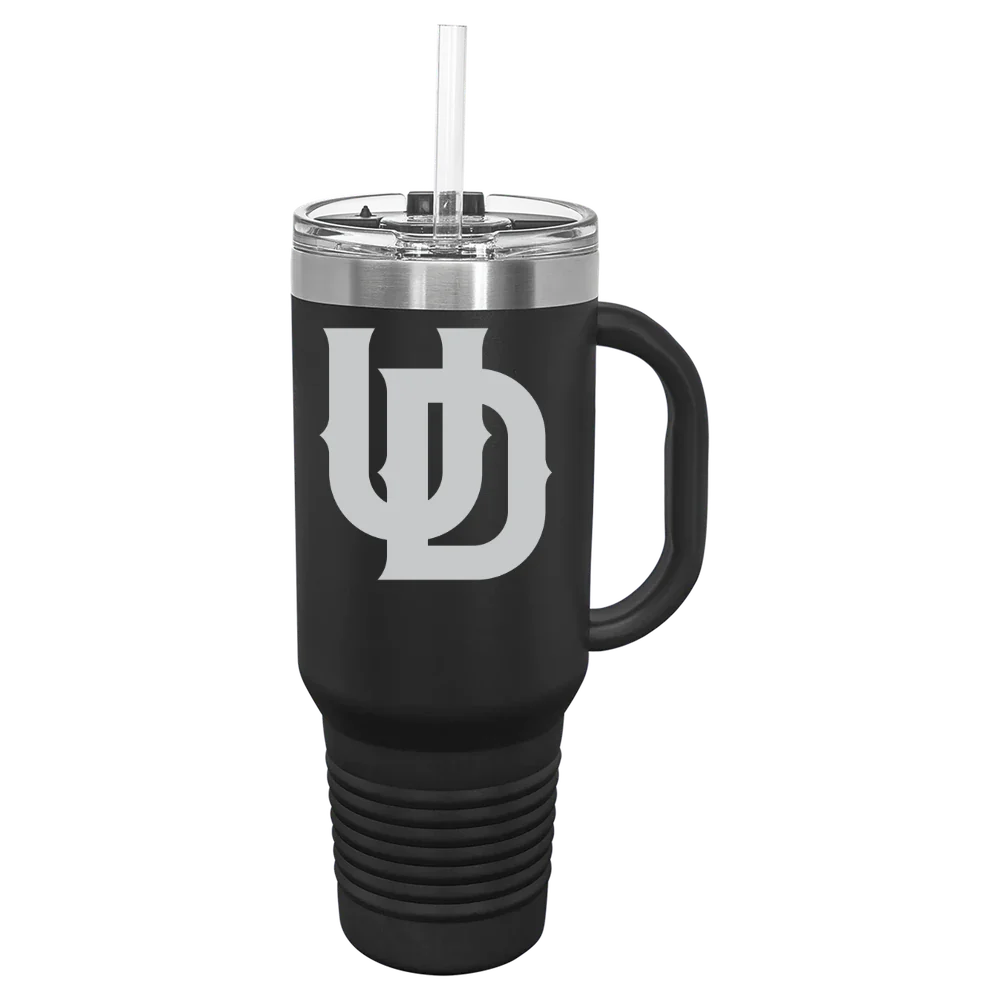 University of Dallas Polar Camel 40 oz. Travel Mug with Snap Lid & Straw