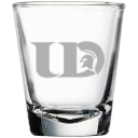 University of Dubuque Polar Camel 1.7 oz. Shot Glass