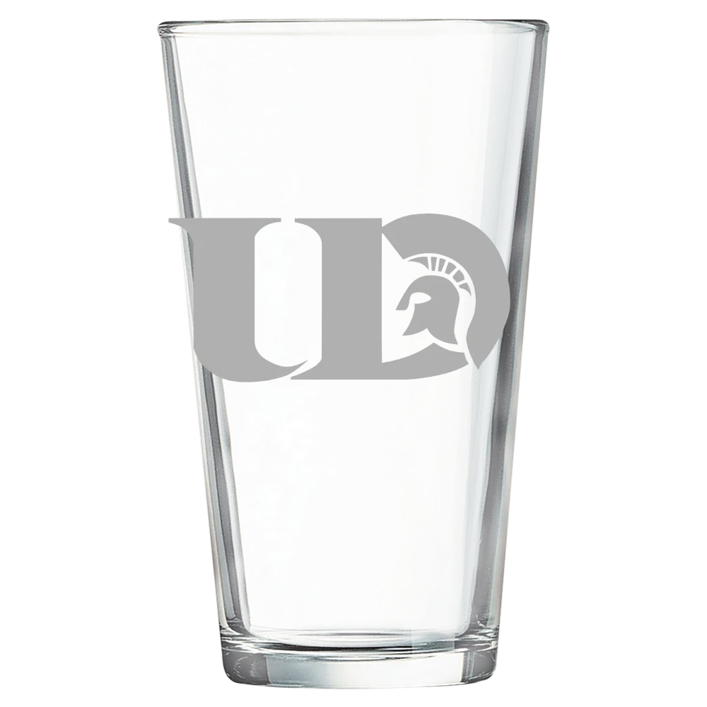 University of Dubuque Polar Camel 16 oz. Pint Mixing Glass
