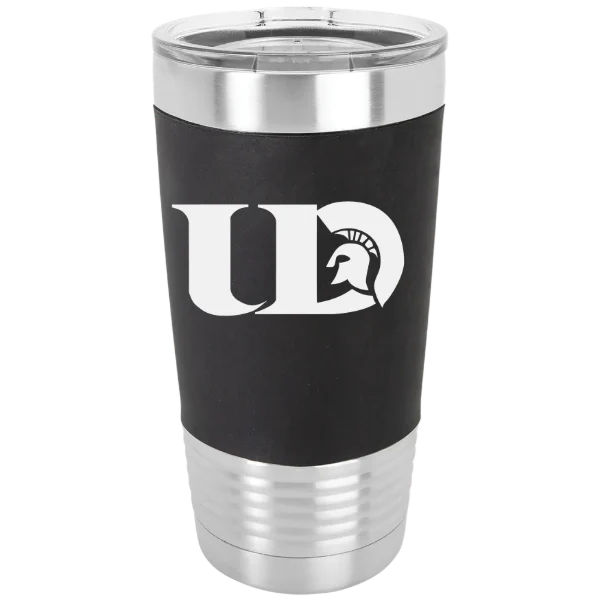University of Dubuque Polar Camel 20 oz. Silicone Grip Tumbler with Standard Lid