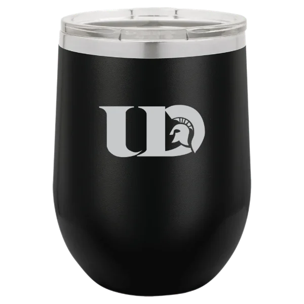 University of Dubuque Polar Camel 12 oz. Stemless Wine Tumbler
