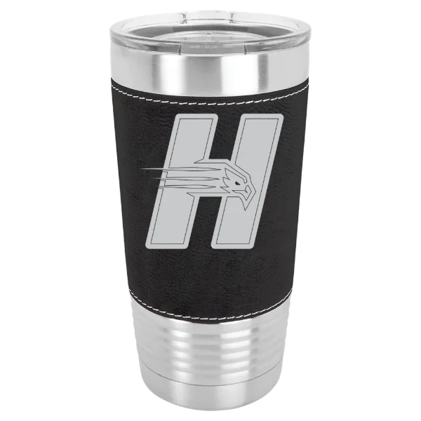 University of Hartford Polar Camel 20 oz. Leatherette Grip Tumbler with Standard Lid