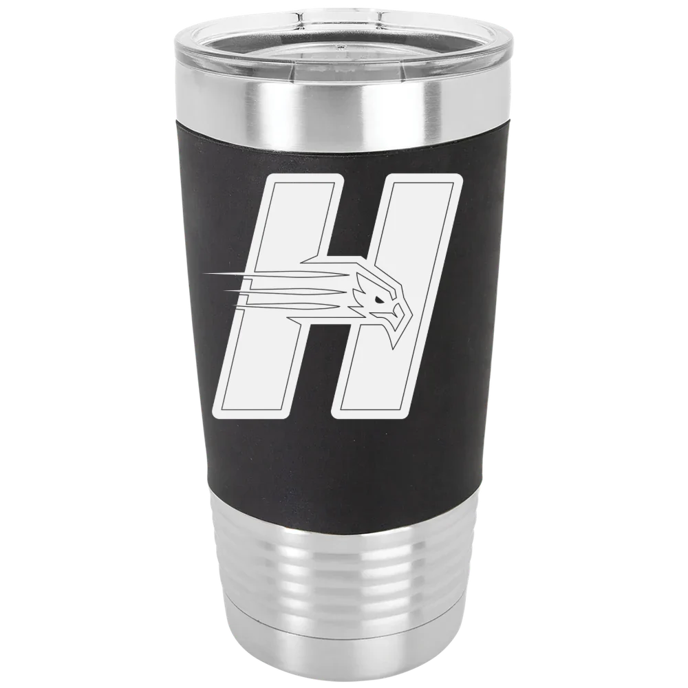 University of Hartford Polar Camel 20 oz. Silicone Grip Tumbler with Standard Lid