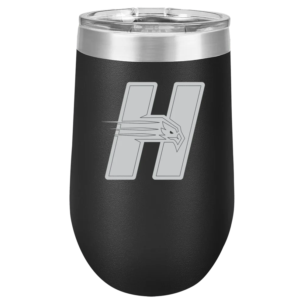 University of Hartford Polar Camel 16 oz. Stemless Wine Tumbler