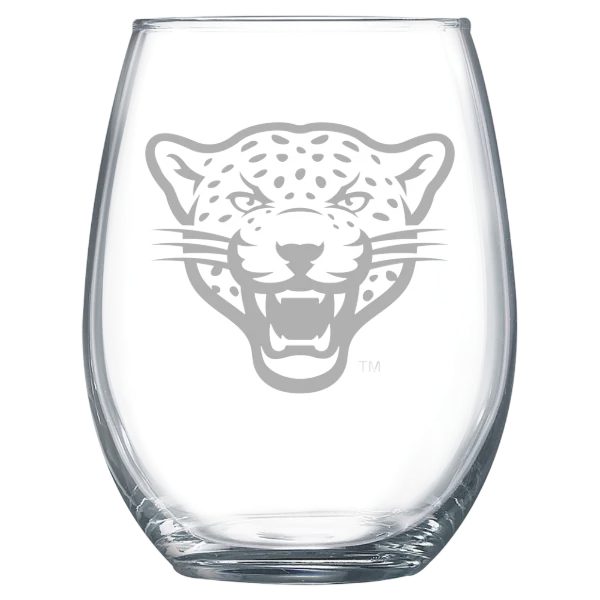 University of La Verne Polar Camel 15 oz. Stemless Wine Glass