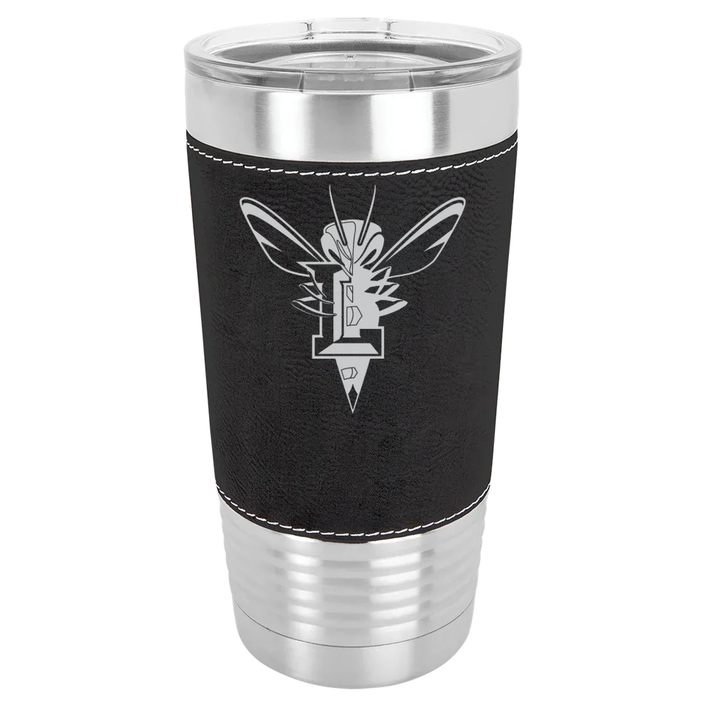 University of Lynchburg Polar Camel 20 oz. Leatherette Grip Tumbler with Standard Lid