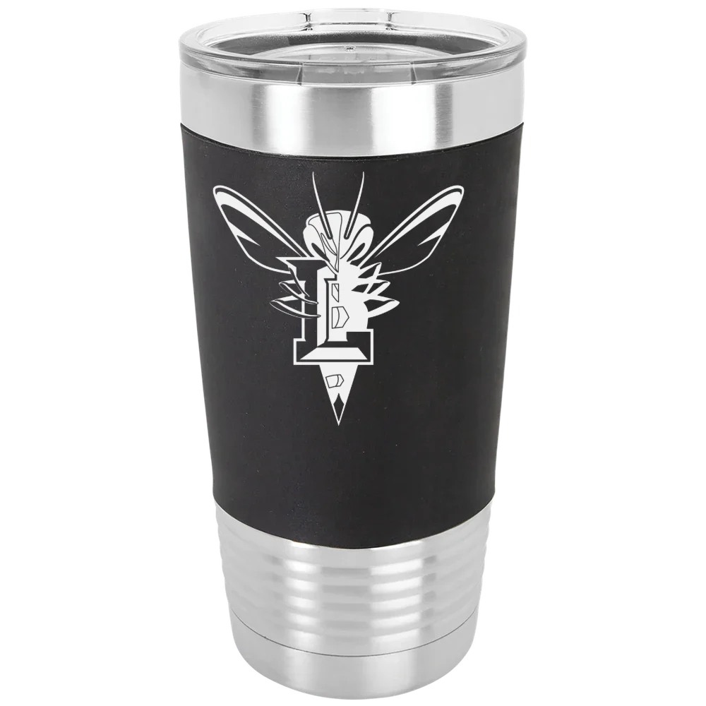University of Lynchburg Polar Camel 20 oz. Silicone Grip Tumbler with Standard Lid