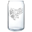 University of Maine at Presque Isle Polar Camel 16 oz. Can Glass