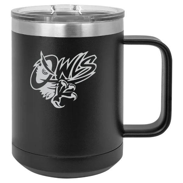 University of Maine at Presque Isle Polar Camel 15 oz. Mug with Slider Lid