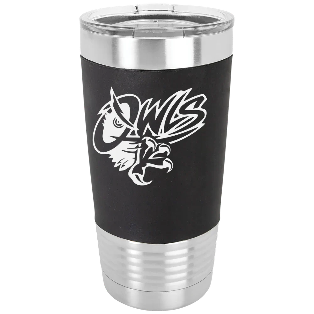 University of Maine at Presque Isle Polar Camel 20 oz. Silicone Grip Tumbler with Standard Lid