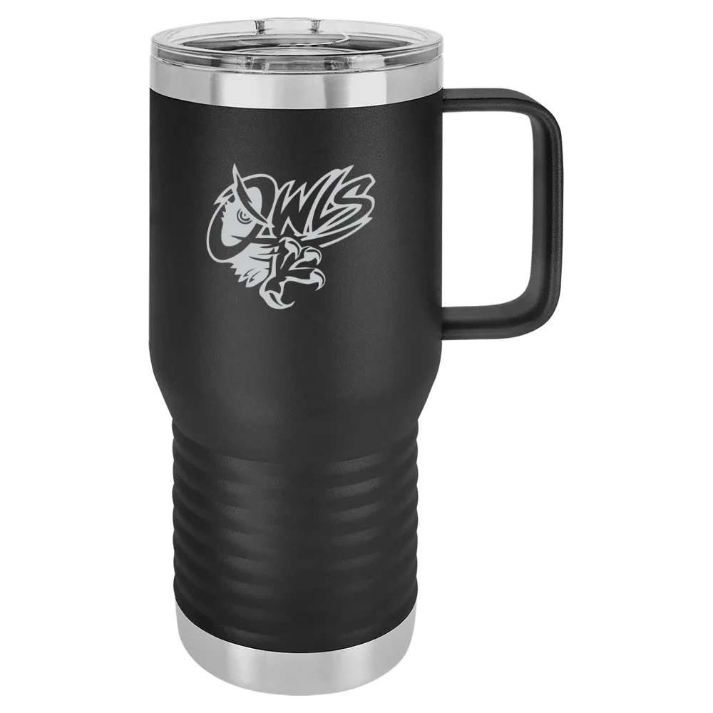 University of Maine at Presque Isle Polar Camel 20 oz. Travel Mug with Slider Lid