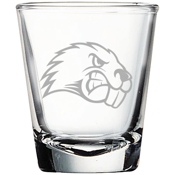 University of Maine, Farmington Polar Camel 1.7 oz. Shot Glass