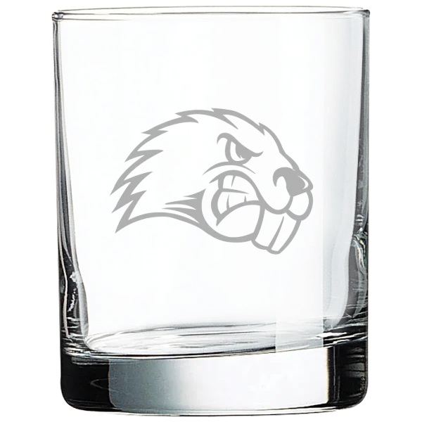 University of Maine, Farmington Polar Camel 10 1/2 oz. On The Rocks Glass