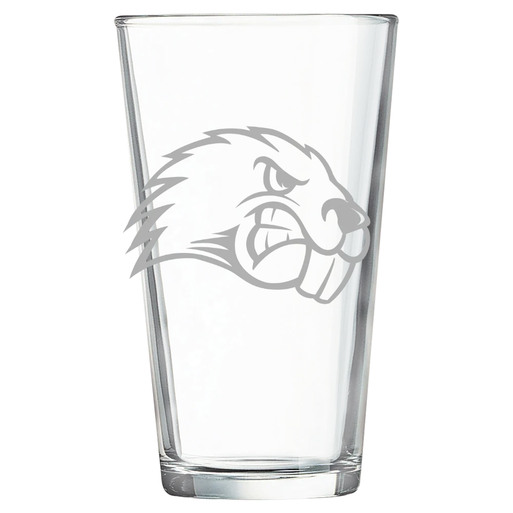 University of Maine, Farmington Polar Camel 16 oz. Pint Mixing Glass