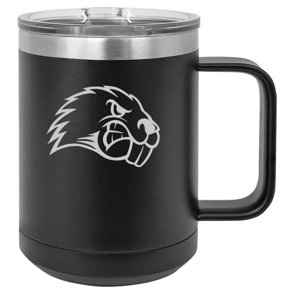 University of Maine, Farmington Polar Camel 15 oz. Mug with Slider Lid