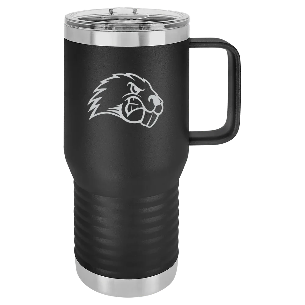 University of Maine, Farmington Polar Camel 20 oz. Travel Mug with Slider Lid