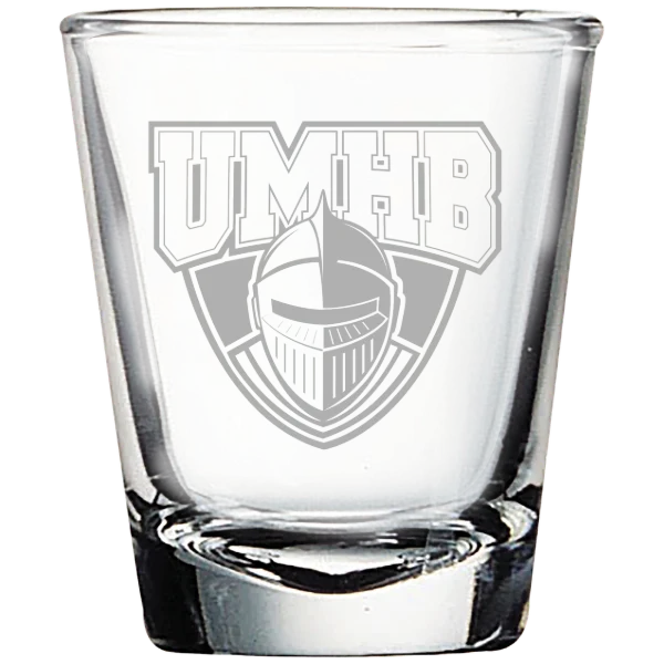University of Mary Hardin-Baylor Polar Camel 1.7 oz. Shot Glass