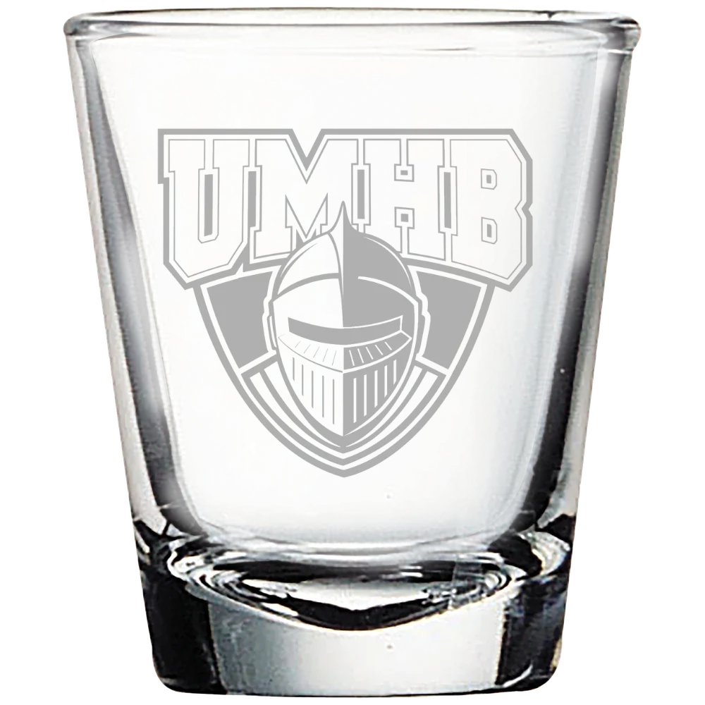University of Mary Hardin-Baylor Polar Camel 1.7 oz. Shot Glass