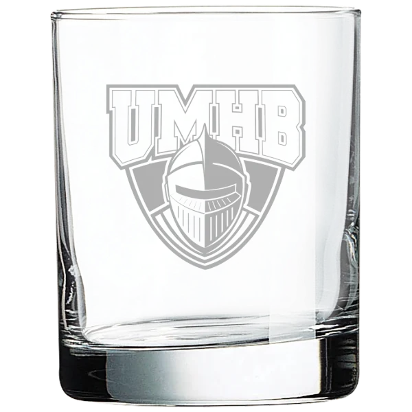 University of Mary Hardin-Baylor Polar Camel 10 1/2 oz. On The Rocks Glass