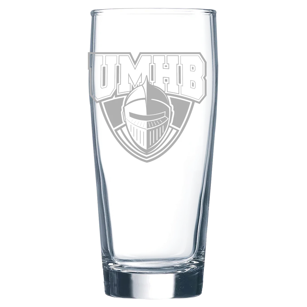 University of Mary Hardin-Baylor Polar Camel 16 oz. Willi Becher Beer Glass
