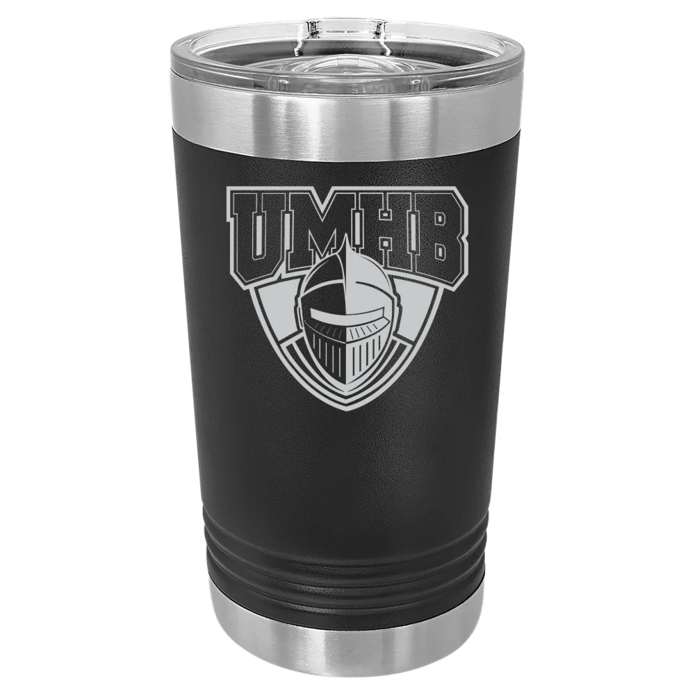 University of Mary Hardin-Baylor Polar Camel 16 oz. Pint Tumbler
