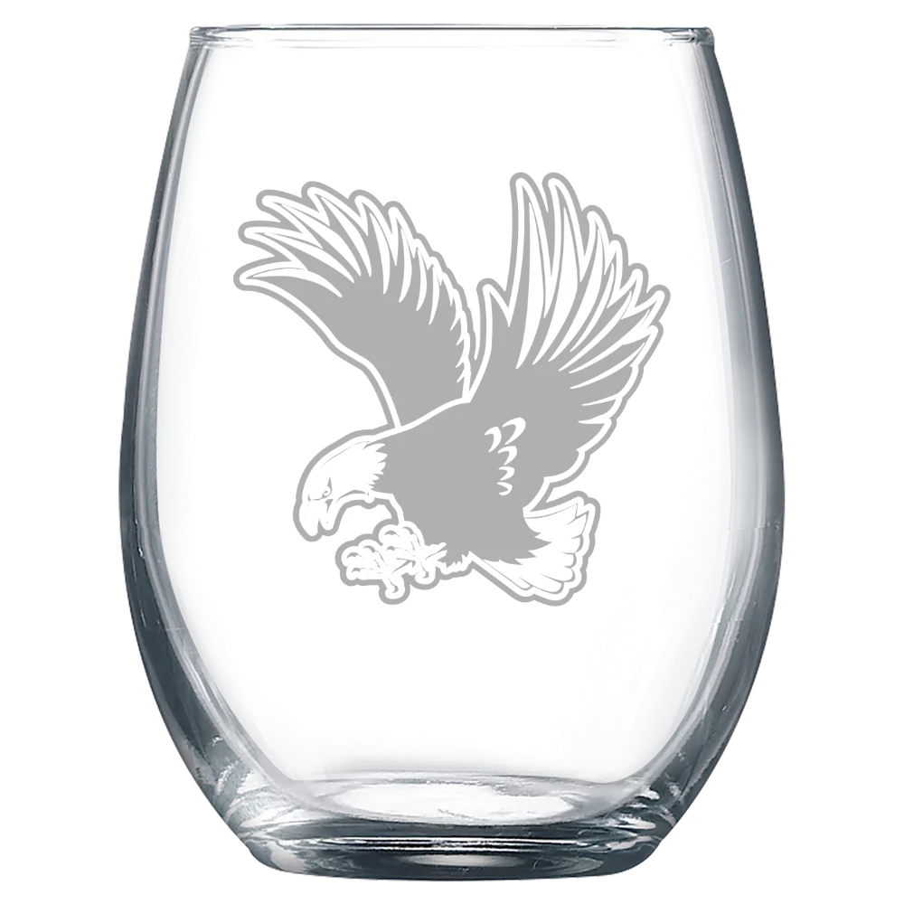 University of Mary Washington Polar Camel 9 oz. Stemless Wine Glass