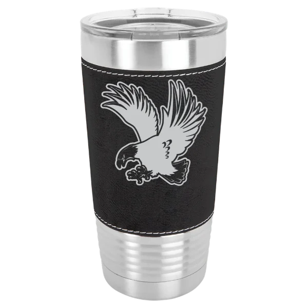 University of Mary Washington Polar Camel 20 oz. Leatherette Grip Tumbler with Standard Lid