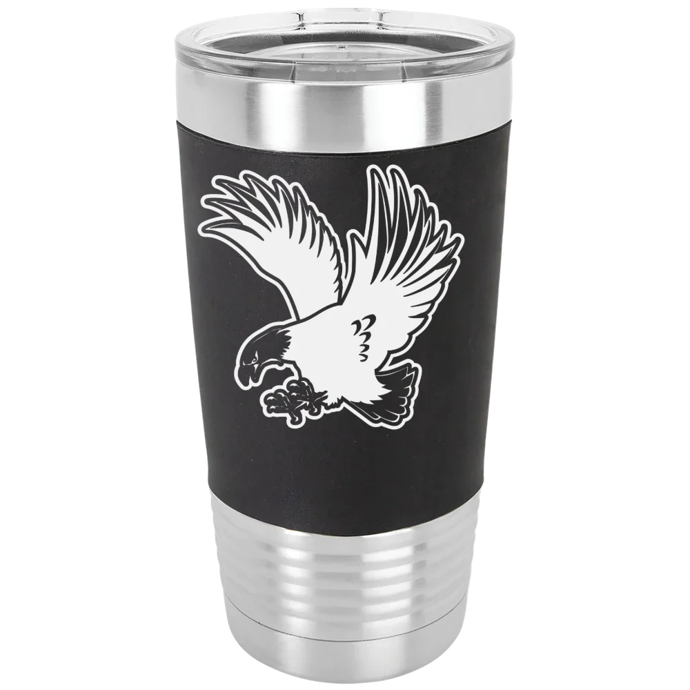 University of Mary Washington Polar Camel 20 oz. Silicone Grip Tumbler with Standard Lid