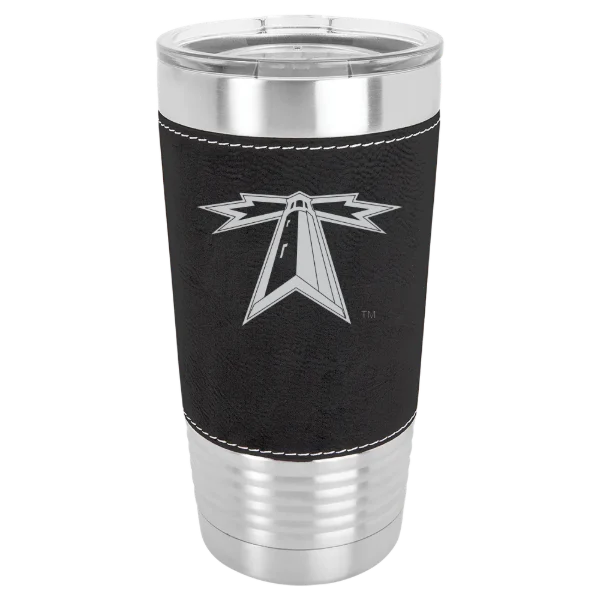 University of Massachusetts Boston Polar Camel 20 oz. Leatherette Grip Tumbler with Standard Lid