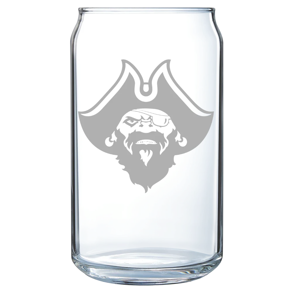 University of Massachusetts, Dartmouth Polar Camel 16 oz. Can Glass