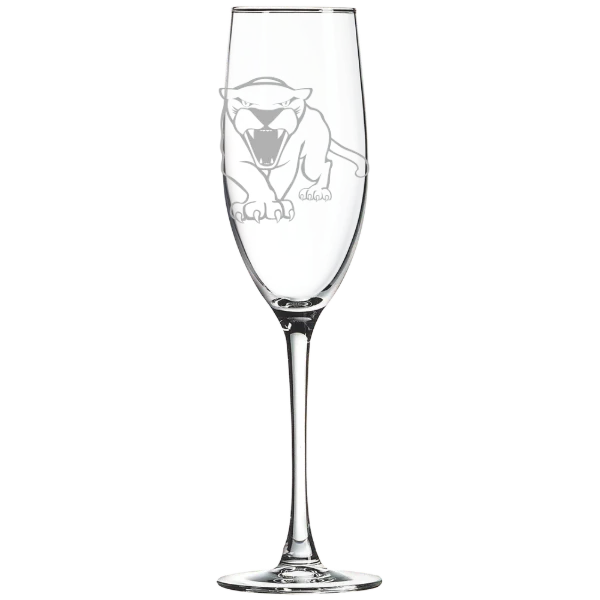 University of Minnesota, Morris Polar Camel 8 oz. Champagne Flute