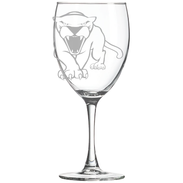 University of Minnesota, Morris Polar Camel 10 1/2 oz. Wine Glass