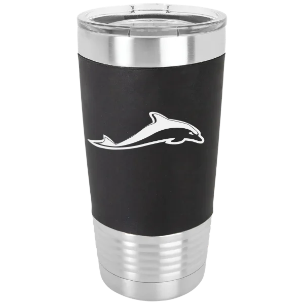 University of Mount Saint Vincent Polar Camel 20 oz. Silicone Grip Tumbler with Standard Lid