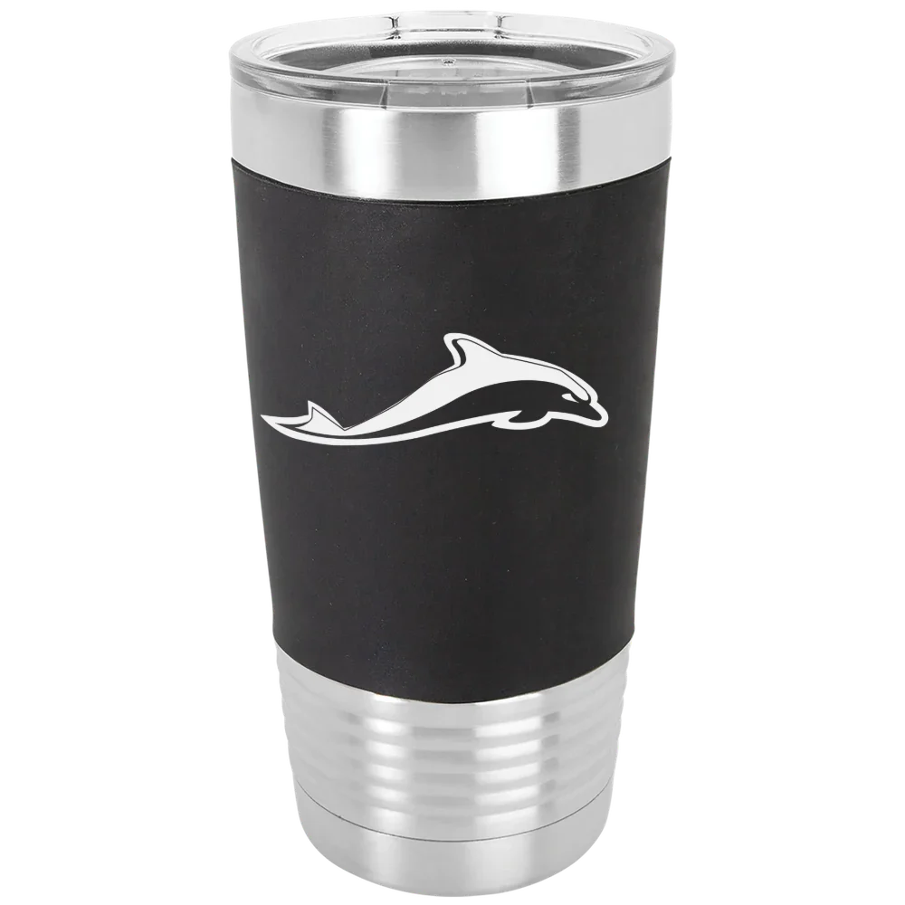 University of Mount Saint Vincent Polar Camel 20 oz. Silicone Grip Tumbler with Standard Lid