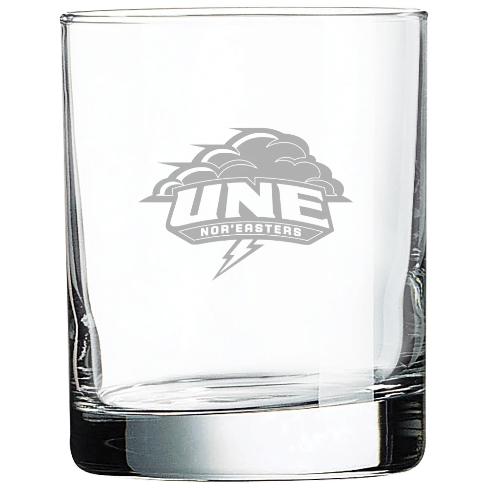 University of New England Polar Camel 10 1/2 oz. On The Rocks Glass