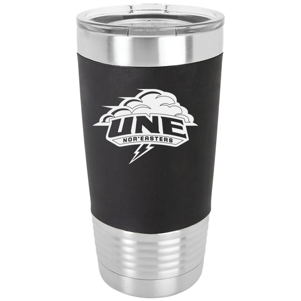 University of New England Polar Camel 20 oz. Silicone Grip Tumbler with Standard Lid
