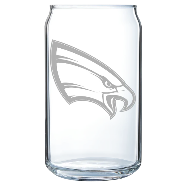 University of Northwestern-St. Paul Polar Camel 16 oz. Can Glass