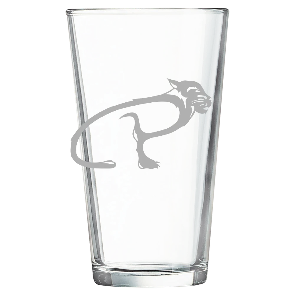 University of Pittsburgh, Bradford Polar Camel 16 oz. Pint Mixing Glass