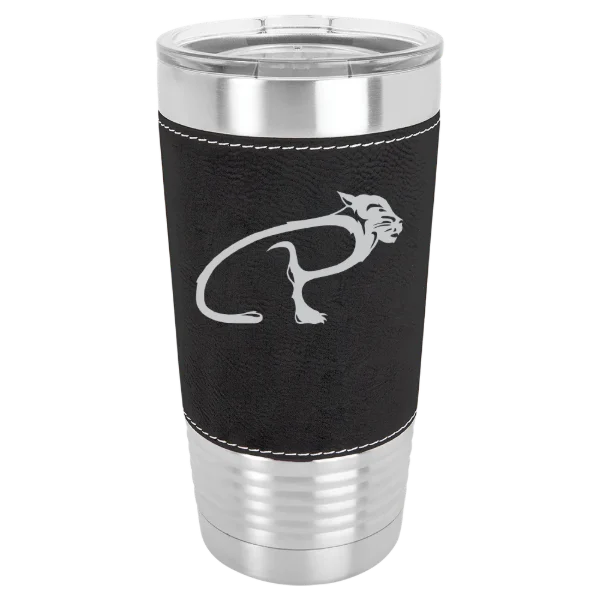 University of Pittsburgh, Bradford Polar Camel 20 oz. Leatherette Grip Tumbler with Standard Lid