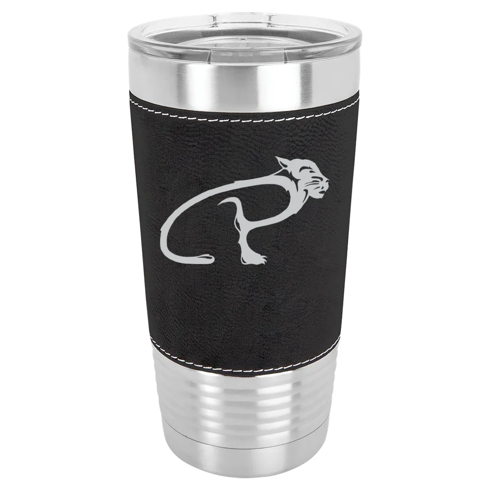 University of Pittsburgh, Bradford Polar Camel 20 oz. Leatherette Grip Tumbler with Standard Lid