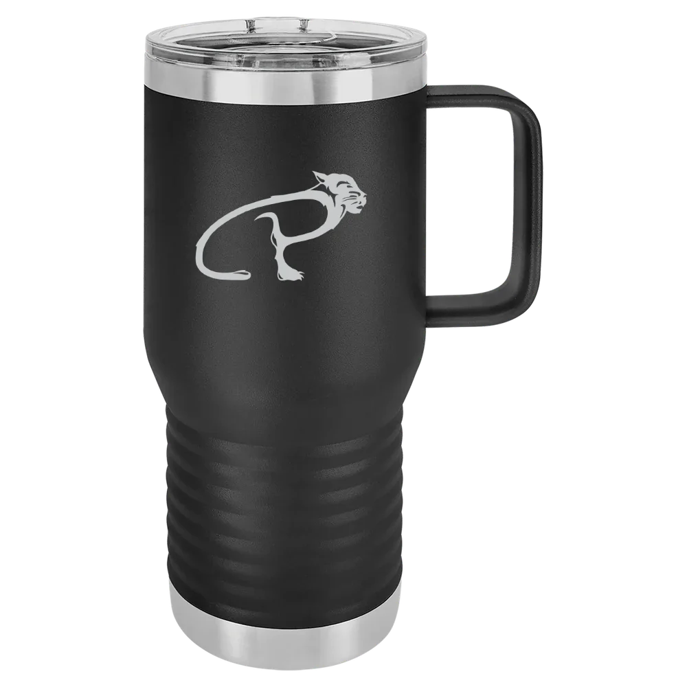 University of Pittsburgh, Bradford Polar Camel 20 oz. Travel Mug with Slider Lid