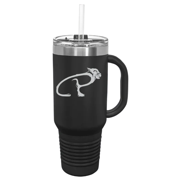 University of Pittsburgh, Bradford Polar Camel 40 oz. Travel Mug with Snap Lid & Straw