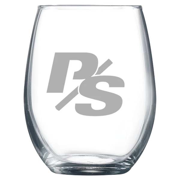 University of Puget Sound Polar Camel 9 oz. Stemless Wine Glass